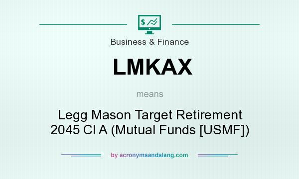 What does LMKAX mean? It stands for Legg Mason Target Retirement 2045 Cl A (Mutual Funds [USMF])