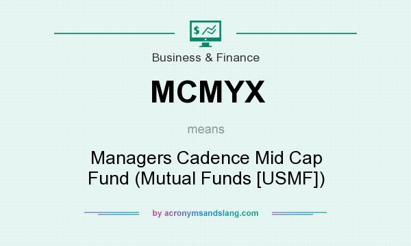 What does MCMYX mean? It stands for Managers Cadence Mid Cap Fund (Mutual Funds [USMF])