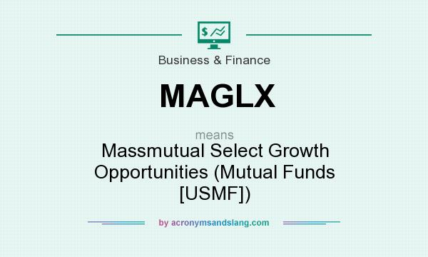 What does MAGLX mean? It stands for Massmutual Select Growth Opportunities (Mutual Funds [USMF])