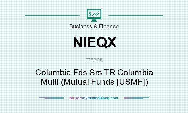 What does NIEQX mean? It stands for Columbia Fds Srs TR Columbia Multi (Mutual Funds [USMF])