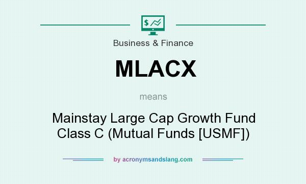 What does MLACX mean? It stands for Mainstay Large Cap Growth Fund Class C (Mutual Funds [USMF])