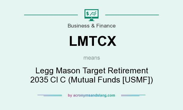 What does LMTCX mean? It stands for Legg Mason Target Retirement 2035 Cl C (Mutual Funds [USMF])