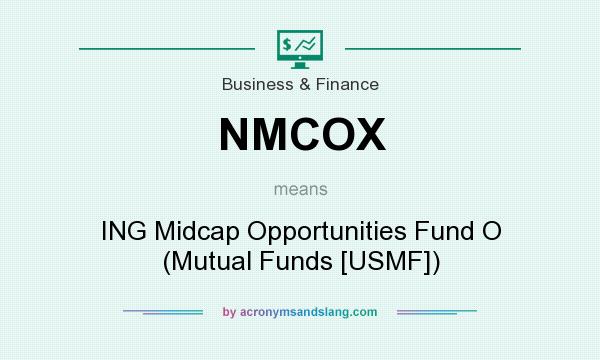 What does NMCOX mean? It stands for ING Midcap Opportunities Fund O (Mutual Funds [USMF])