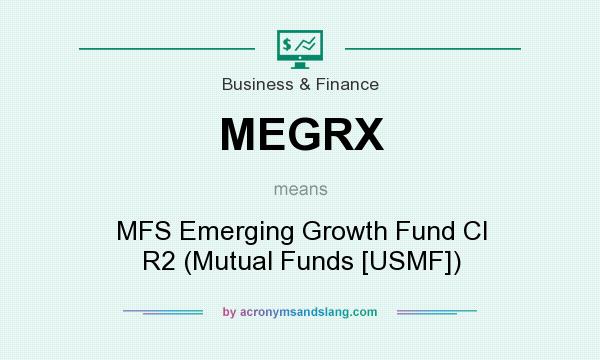 What does MEGRX mean? It stands for MFS Emerging Growth Fund Cl R2 (Mutual Funds [USMF])