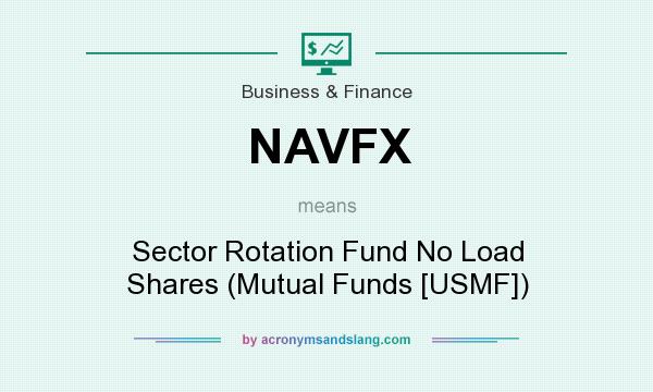 What does NAVFX mean? It stands for Sector Rotation Fund No Load Shares (Mutual Funds [USMF])