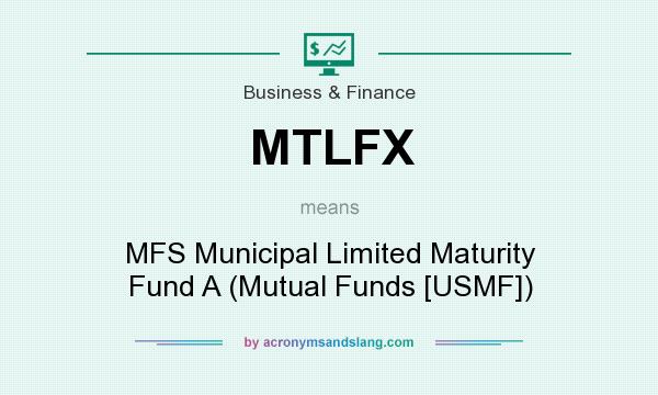 What does MTLFX mean? It stands for MFS Municipal Limited Maturity Fund A (Mutual Funds [USMF])