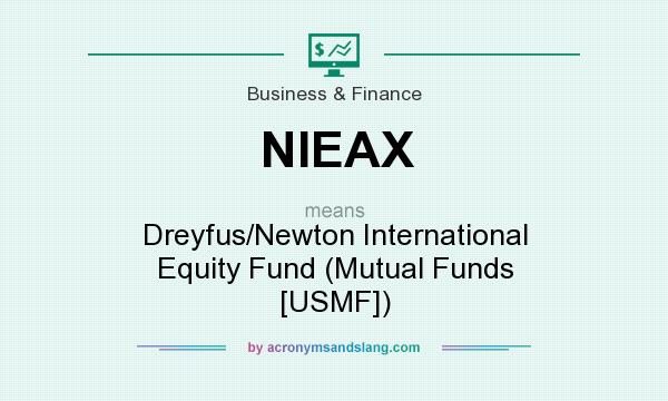 What does NIEAX mean? It stands for Dreyfus/Newton International Equity Fund (Mutual Funds [USMF])