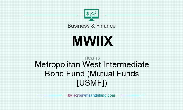 What does MWIIX mean? It stands for Metropolitan West Intermediate Bond Fund (Mutual Funds [USMF])