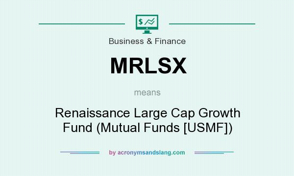 What does MRLSX mean? It stands for Renaissance Large Cap Growth Fund (Mutual Funds [USMF])