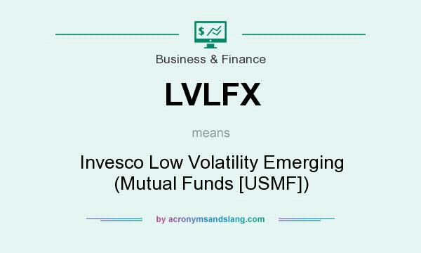 What does LVLFX mean? It stands for Invesco Low Volatility Emerging (Mutual Funds [USMF])