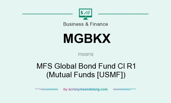 What does MGBKX mean? It stands for MFS Global Bond Fund Cl R1 (Mutual Funds [USMF])