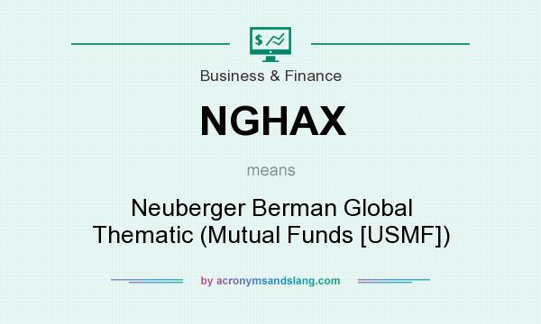 What does NGHAX mean? It stands for Neuberger Berman Global Thematic (Mutual Funds [USMF])