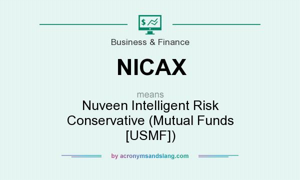 What does NICAX mean? It stands for Nuveen Intelligent Risk Conservative (Mutual Funds [USMF])