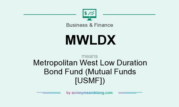 What does MWLDX mean? It stands for Metropolitan West Low Duration Bond Fund (Mutual Funds [USMF])