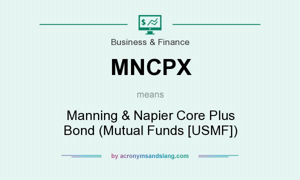 What does MNCPX mean? It stands for Manning & Napier Core Plus Bond (Mutual Funds [USMF])