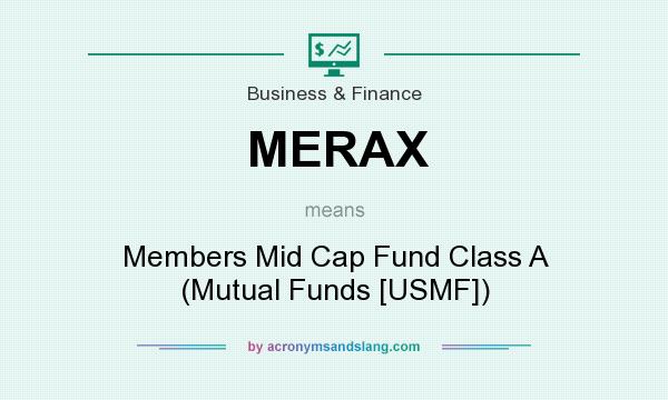 What does MERAX mean? It stands for Members Mid Cap Fund Class A (Mutual Funds [USMF])