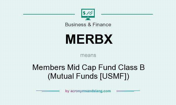 What does MERBX mean? It stands for Members Mid Cap Fund Class B (Mutual Funds [USMF])