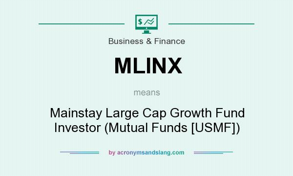 What does MLINX mean? It stands for Mainstay Large Cap Growth Fund Investor (Mutual Funds [USMF])