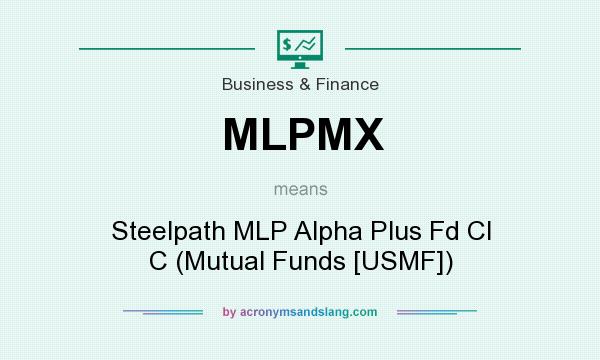 What does MLPMX mean? It stands for Steelpath MLP Alpha Plus Fd Cl C (Mutual Funds [USMF])