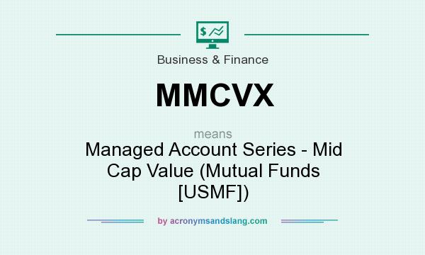 What does MMCVX mean? It stands for Managed Account Series - Mid Cap Value (Mutual Funds [USMF])