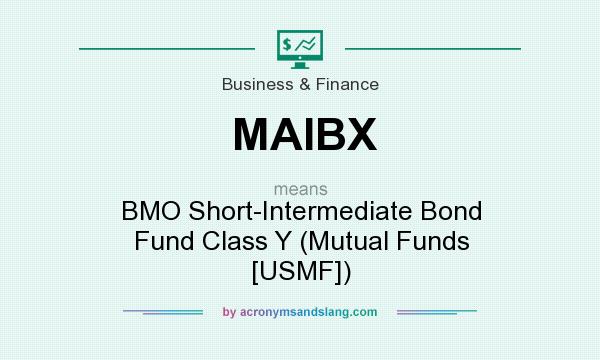 What does MAIBX mean? It stands for BMO Short-Intermediate Bond Fund Class Y (Mutual Funds [USMF])