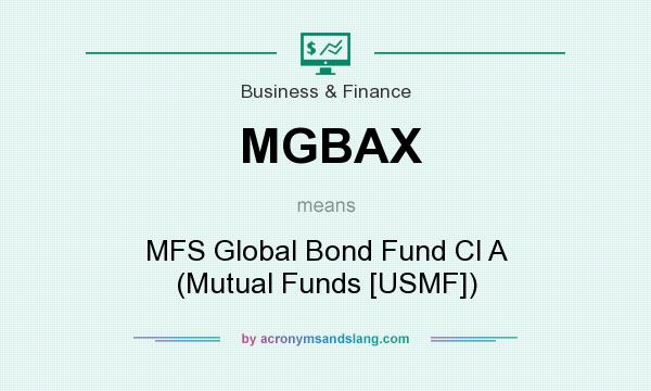 What does MGBAX mean? It stands for MFS Global Bond Fund Cl A (Mutual Funds [USMF])