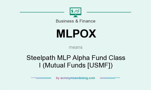 What does MLPOX mean? It stands for Steelpath MLP Alpha Fund Class I (Mutual Funds [USMF])
