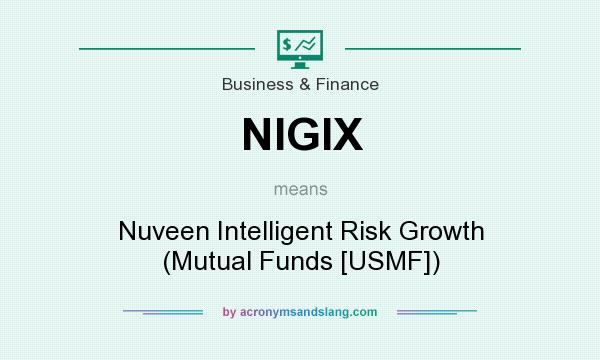 What does NIGIX mean? It stands for Nuveen Intelligent Risk Growth (Mutual Funds [USMF])