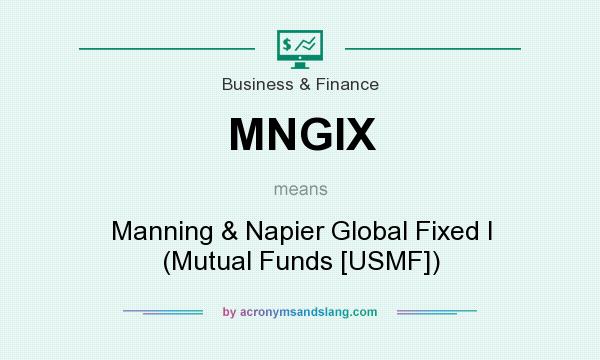 What does MNGIX mean? It stands for Manning & Napier Global Fixed I (Mutual Funds [USMF])