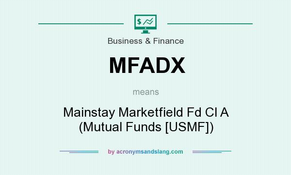 What does MFADX mean? It stands for Mainstay Marketfield Fd Cl A (Mutual Funds [USMF])