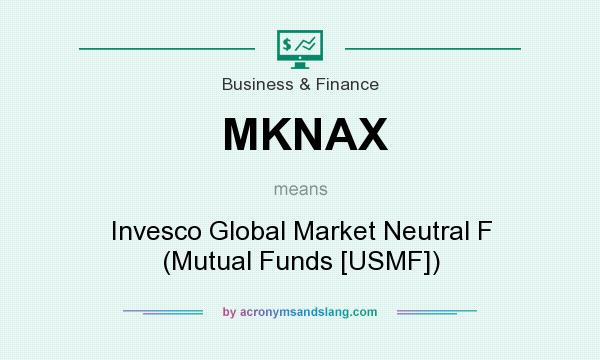 What does MKNAX mean? It stands for Invesco Global Market Neutral F (Mutual Funds [USMF])