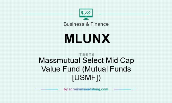 What does MLUNX mean? It stands for Massmutual Select Mid Cap Value Fund (Mutual Funds [USMF])
