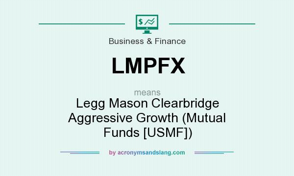 What does LMPFX mean? It stands for Legg Mason Clearbridge Aggressive Growth (Mutual Funds [USMF])