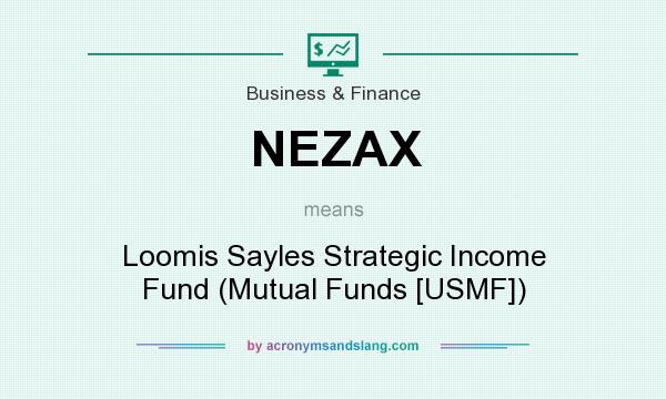 What does NEZAX mean? It stands for Loomis Sayles Strategic Income Fund (Mutual Funds [USMF])