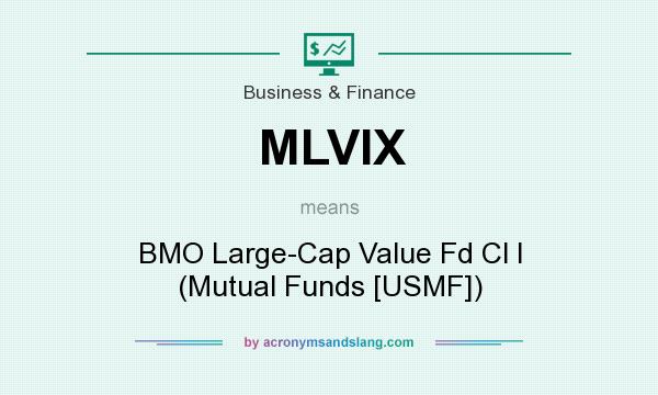 What does MLVIX mean? It stands for BMO Large-Cap Value Fd Cl I (Mutual Funds [USMF])