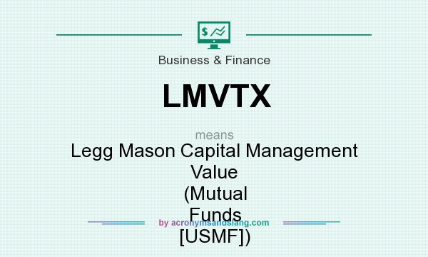 What does LMVTX mean? It stands for Legg Mason Capital Management Value (Mutual Funds [USMF])
