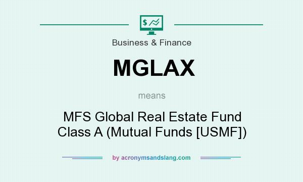 What does MGLAX mean? It stands for MFS Global Real Estate Fund Class A (Mutual Funds [USMF])