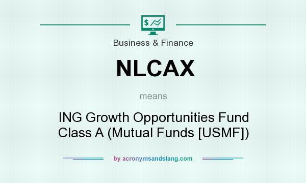 What does NLCAX mean? It stands for ING Growth Opportunities Fund Class A (Mutual Funds [USMF])