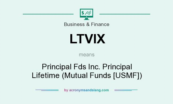 What does LTVIX mean? It stands for Principal Fds Inc. Principal Lifetime (Mutual Funds [USMF])