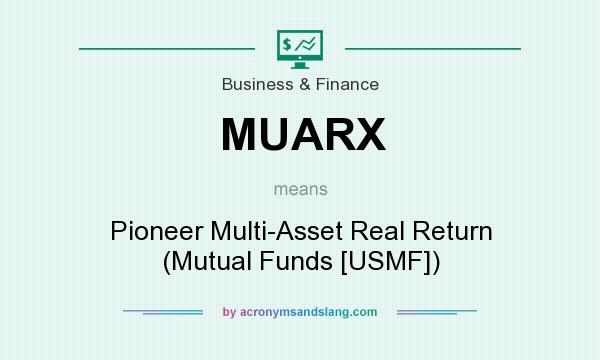 What does MUARX mean? It stands for Pioneer Multi-Asset Real Return (Mutual Funds [USMF])