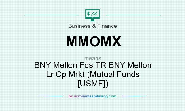 What does MMOMX mean? It stands for BNY Mellon Fds TR BNY Mellon Lr Cp Mrkt (Mutual Funds [USMF])