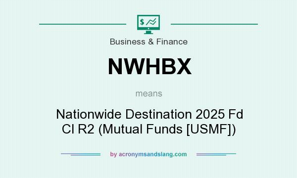 What does NWHBX mean? It stands for Nationwide Destination 2025 Fd Cl R2 (Mutual Funds [USMF])