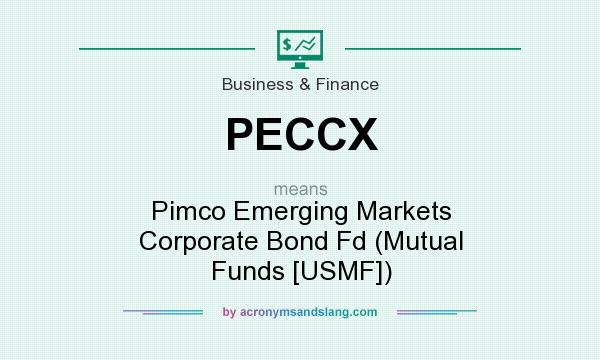 What does PECCX mean? It stands for Pimco Emerging Markets Corporate Bond Fd (Mutual Funds [USMF])