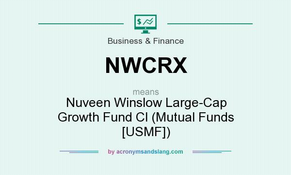 What does NWCRX mean? It stands for Nuveen Winslow Large-Cap Growth Fund Cl (Mutual Funds [USMF])