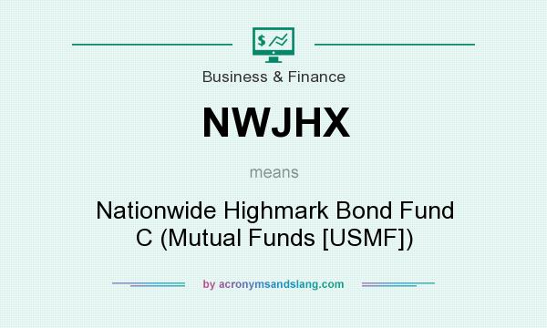 What does NWJHX mean? It stands for Nationwide Highmark Bond Fund C (Mutual Funds [USMF])