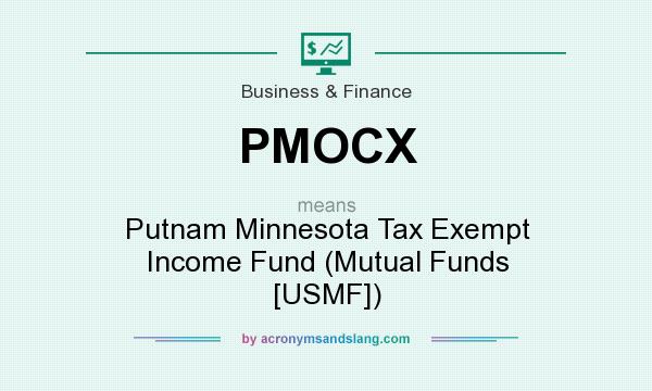 What does PMOCX mean? It stands for Putnam Minnesota Tax Exempt Income Fund (Mutual Funds [USMF])