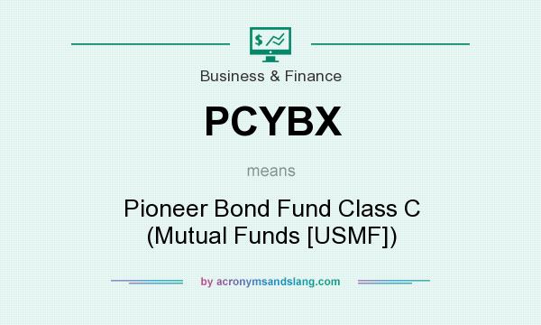 What does PCYBX mean? It stands for Pioneer Bond Fund Class C (Mutual Funds [USMF])