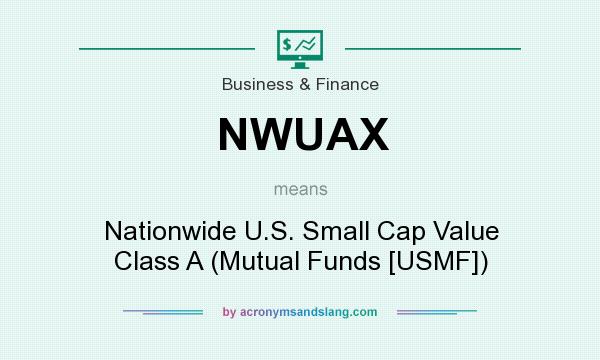 What does NWUAX mean? It stands for Nationwide U.S. Small Cap Value Class A (Mutual Funds [USMF])