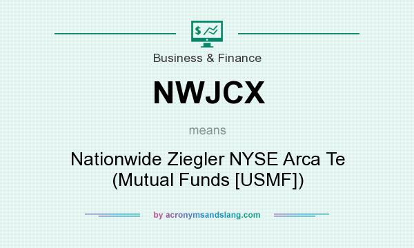 What does NWJCX mean? It stands for Nationwide Ziegler NYSE Arca Te (Mutual Funds [USMF])