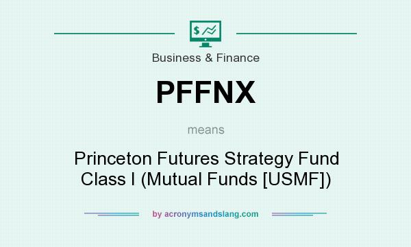 What does PFFNX mean? It stands for Princeton Futures Strategy Fund Class I (Mutual Funds [USMF])
